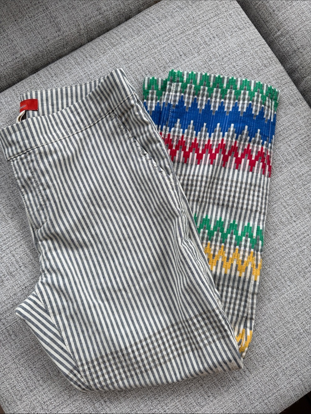 Anthropologie skinny pants Cartonnier brand with Multicolor detail - Picture 8 of 9